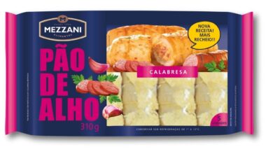 PÃO DE ALHO SABOR CALABRESA 310G MEZZANI