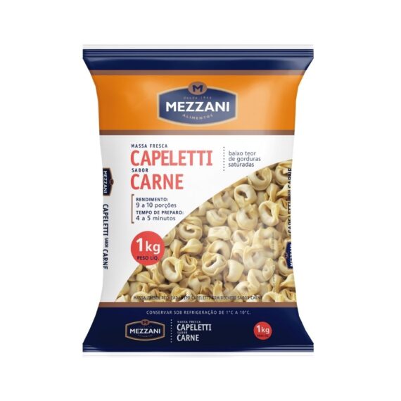 CAPELETTI CARNE 1KG MEZZANI
