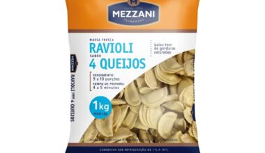 RAVIÓLI DE 4 QUEIJOS 1KG MEZZANI