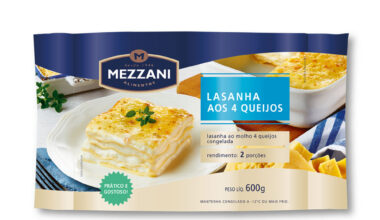 LASANHA 4 QUEIJOS 600G