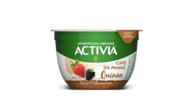 ACTIVIA CAFÉ DA MANHÃ 170G QUINOA E FRUTAS VERMELHAS
