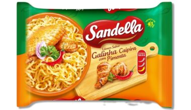 MACARRÃO INSTANTÂNEO SANDELLA 85G GALINHA CAIPIRA COM PIMENTA