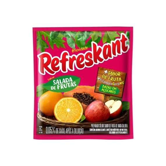 REFRESCO REFRESKANT 15X25G SABOR SALADA DE FRUTAS