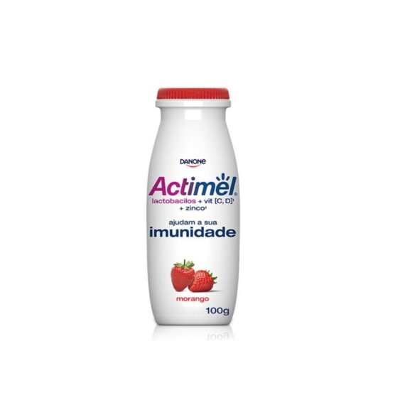 LEITE FERMERNTADO ACTIMEL 100G MORANGO