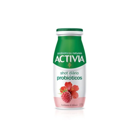 ACTIVIA SHOT 100G FRAMBOESA E HIBISCO