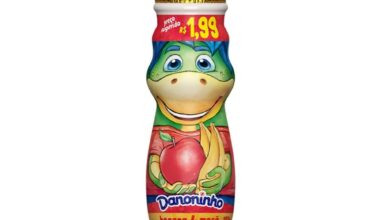 DANONINHO LÍQUIDO 100GR BANANA E MAÇA