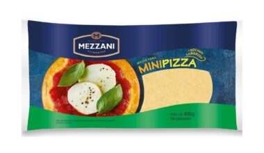 MASSA PARA MINIPIZZA 400G MEZZANI